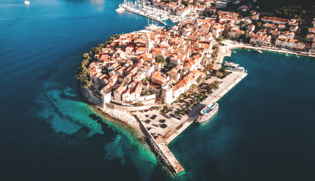 Korčula island - little Dubrovnik, excelent wines and food